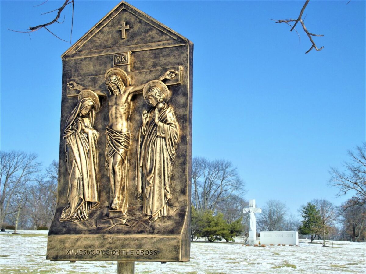 New Stations of the Cross at Gate of Heaven Cemetery Gate of Heaven